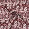 Red-Black-Multi Cotton Aztec Printed Gauze Woven Fabric By the Yard